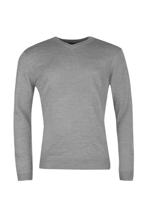 Ferfi pulover, Pierre Cardin, Mohair, Vilagosszurke, Világosszürke