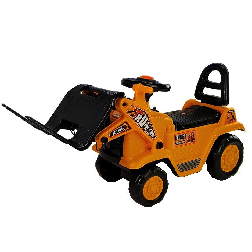 Utilaj premergator 2 in 1 cu olita sub sezut, stivuitor galben