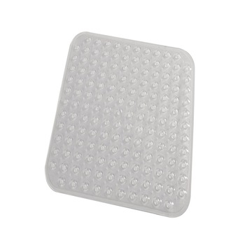 Covoras baie antiderapant Ridder din material plastic semitransparent Loupe 51x54cm 609200 Covoras baie antiderapant Ridder din material plastic semitransparent Loupe 51x54cm 609200