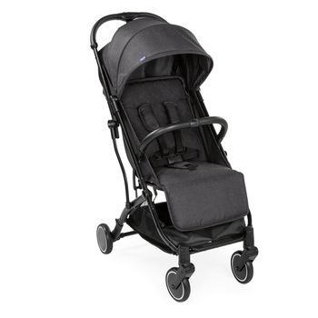 Carucior copii sport Chicco Trolley Me, Stone (Negru), 0luni+ Carucior copii sport Chicco Trolley Me, Stone (Negru), 0luni+