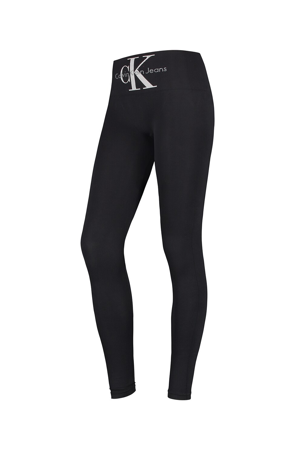 Calvin Klein, Colanti cu detaliu logo, Negru, M