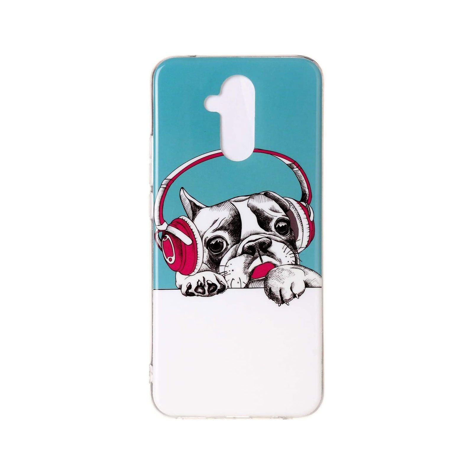 Husa Huawei Mate 20 Lite Fosforescent model Lovely Music, Silicon, TPU Multicolor