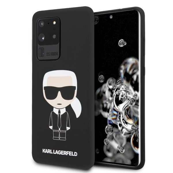 Husa Samsung S20 Ultra Karl Lagerfeld Silicone Iconic Black