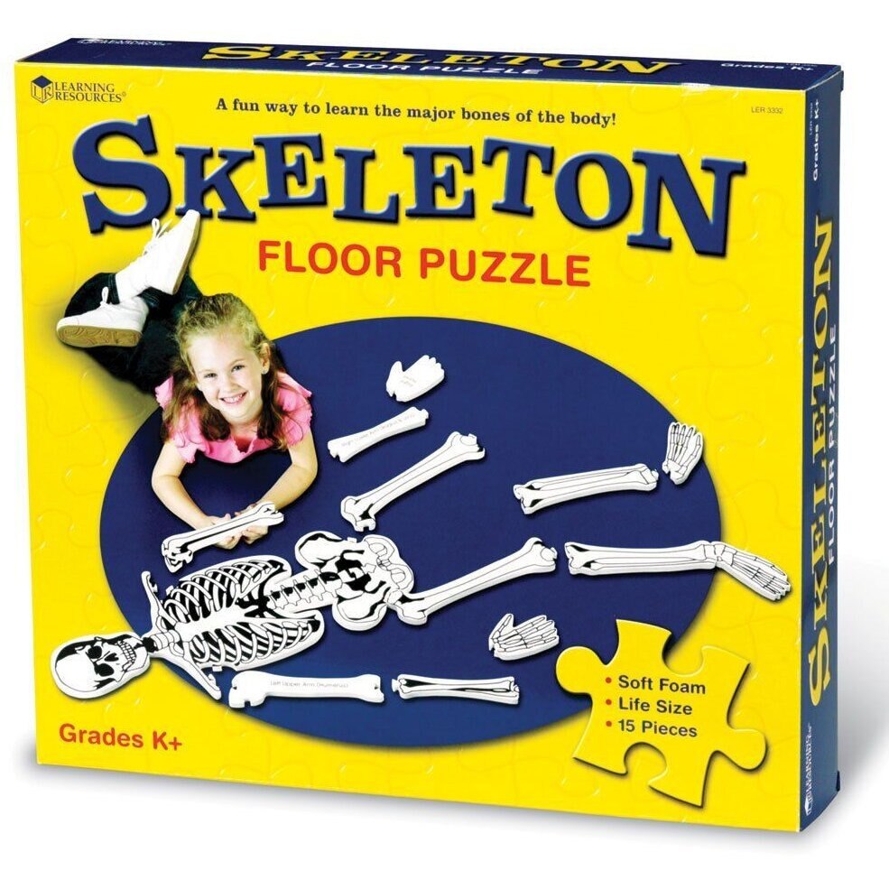 Puzzle de podea - schelet