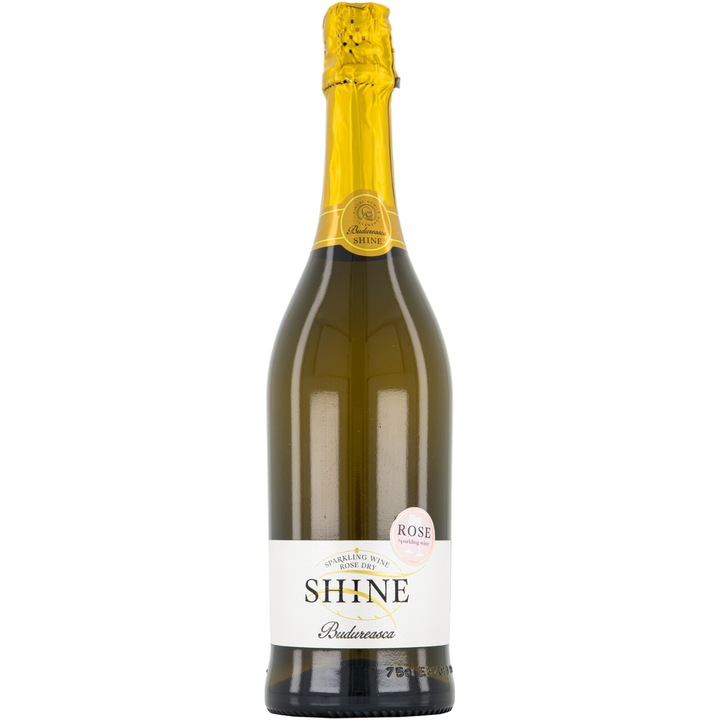 Vin Spumant Rose Budureasca Shine Sec, 0.75l