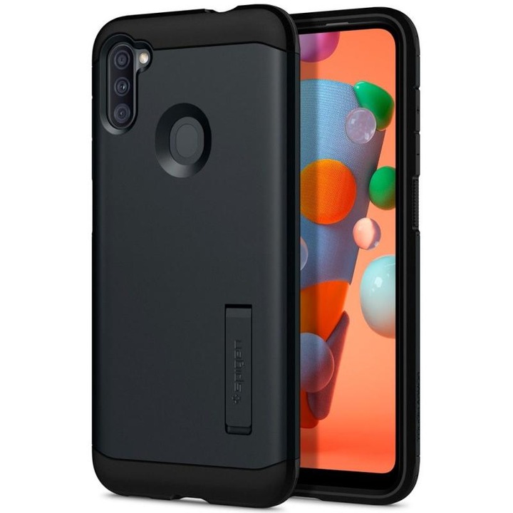 Spigen Tough Armour Samsung Galaxy M11 / Galaxy A11 Metal Slate tok