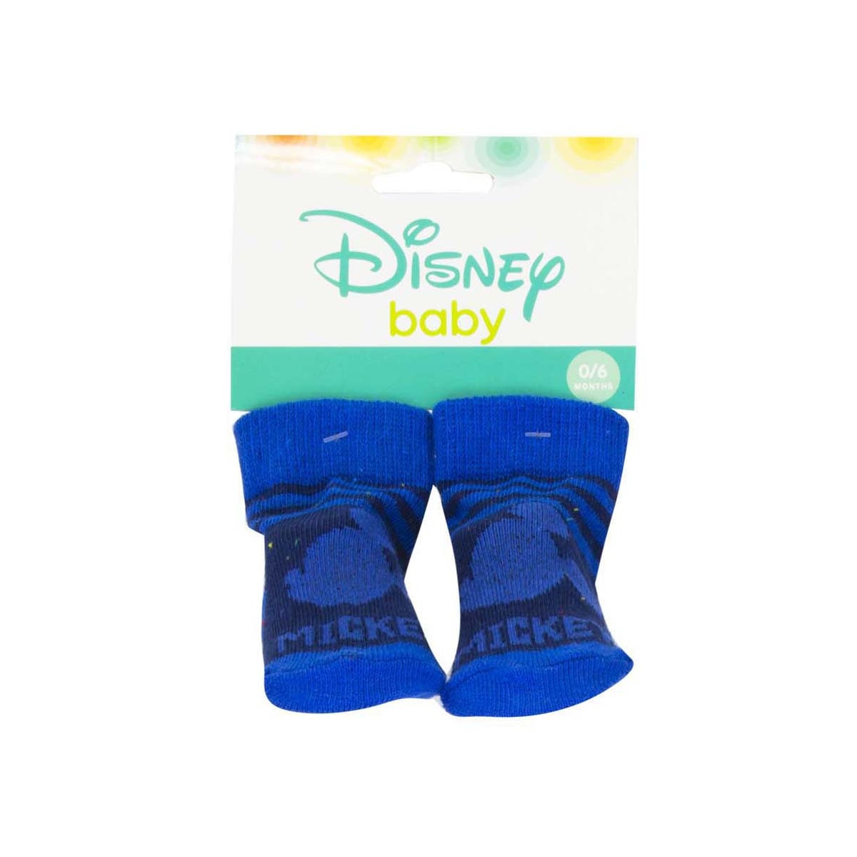 Sosete bebe, Mickey Mouse, Napped, bleumarin dungi albastre