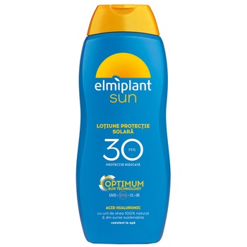 Lotiune cu protectie solara Elmiplant Sun SPF 30, 400 ml Lotiune cu protectie solara Elmiplant Sun SPF 30, 400 ml