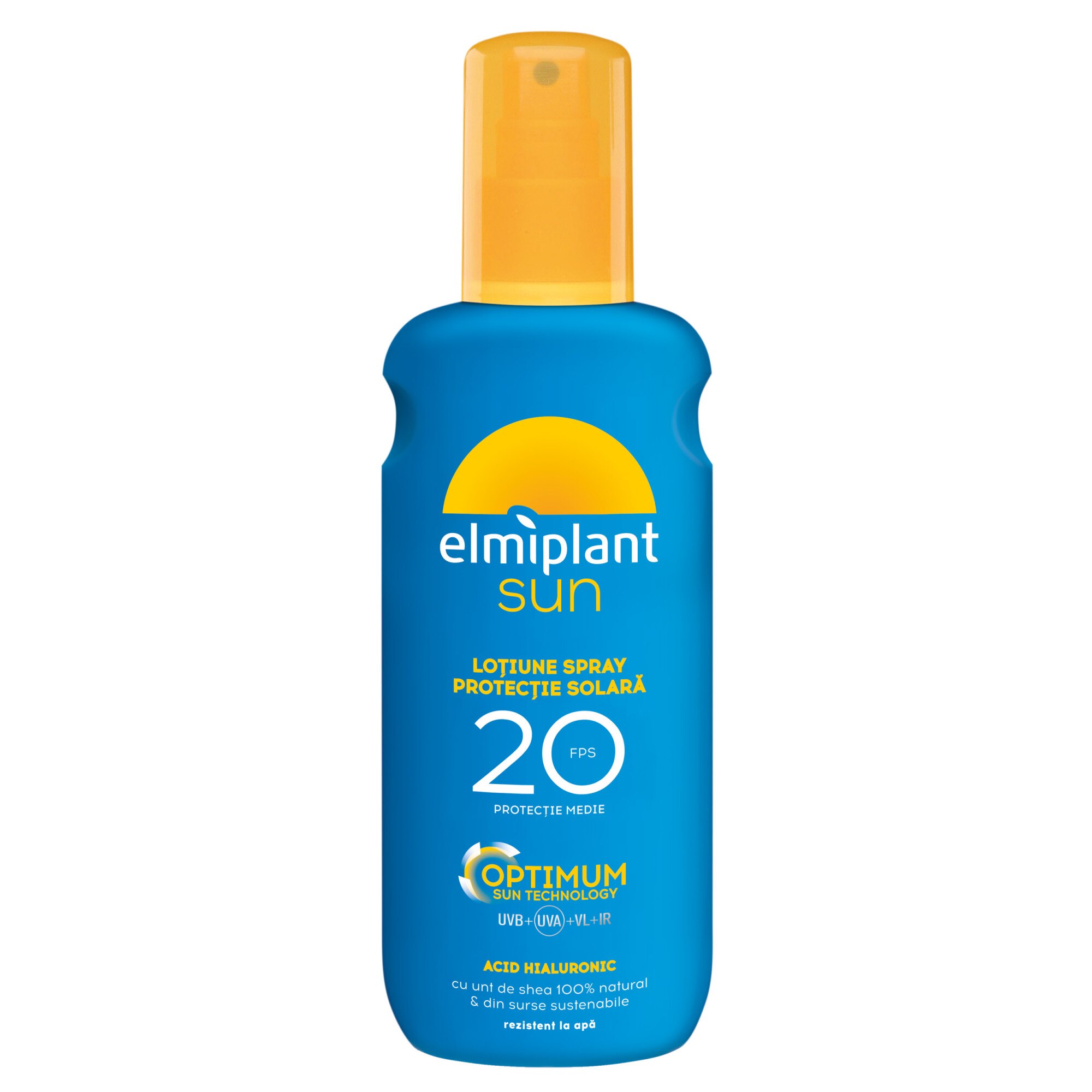Spray cu protectie solara Elmiplant Sun SPF 20, 200 ml