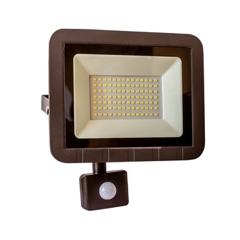 Proiector led 50W (375W) GELUX cu senzor IP65 slim body, negru, multiled, lumina rece Proiector led 50W (375W) GELUX cu senzor IP65 slim body, negru, multiled, lumina rece