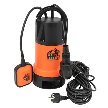 Pompa apa murdara Alpin Profi 750W, 13000 l/h, 1 tol, refulare 8m cu flotor electric Pompa apa murdara Alpin Profi 750W, 13000 l/h, 1 tol, refulare 8m cu flotor electric