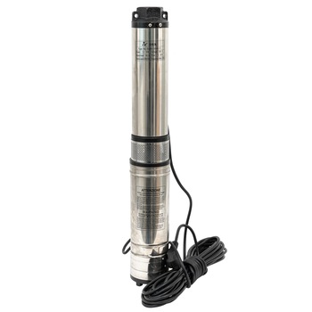 Pompa apa DRK QJD5, 1.1 KW, ref.120m, 5m3/h, submersibila din inox Pompa apa DRK QJD5, 1.1 KW, ref.120m, 5m3/h, submersibila din inox