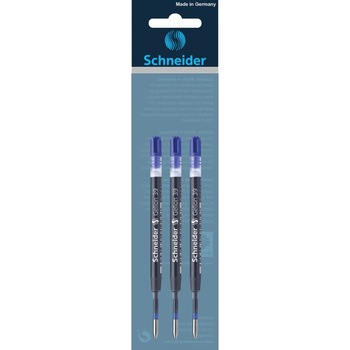 Set 3 bucati Mina Schneider Gelion M, 0.4 mm, albastru Set 3 bucati Mina Schneider Gelion M, 0.4 mm, albastru