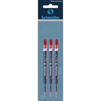 Set 3 bucati Mina Schneider Gelion M, 0.4 mm,, rosu Set 3 bucati Mina Schneider Gelion M, 0.4 mm,, rosu