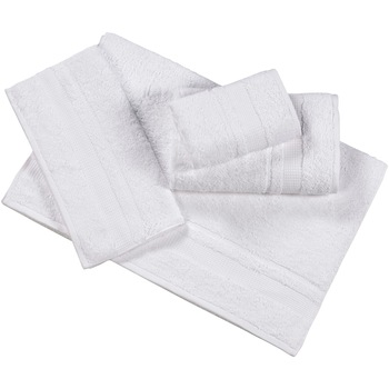 Set 4 prosoape Kring Maya, 480 gsm, 100% fibre bambus, 2*50x90 si 2*70x140 cm, Alb Set 4 prosoape Kring Maya, 480 gsm, 100% fibre bambus, 2*50x90 si 2*70x140 cm, Alb