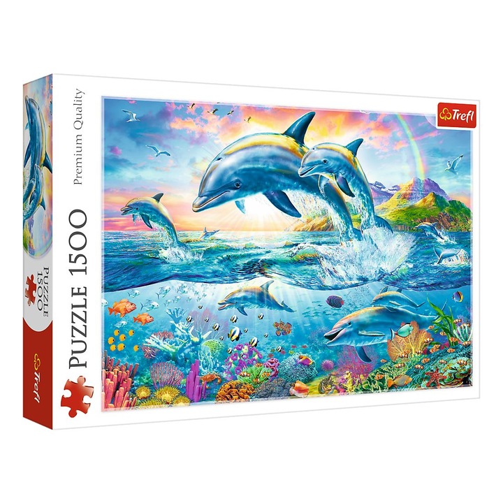 Trefl 1500 db-os puzzle - Delfin család
