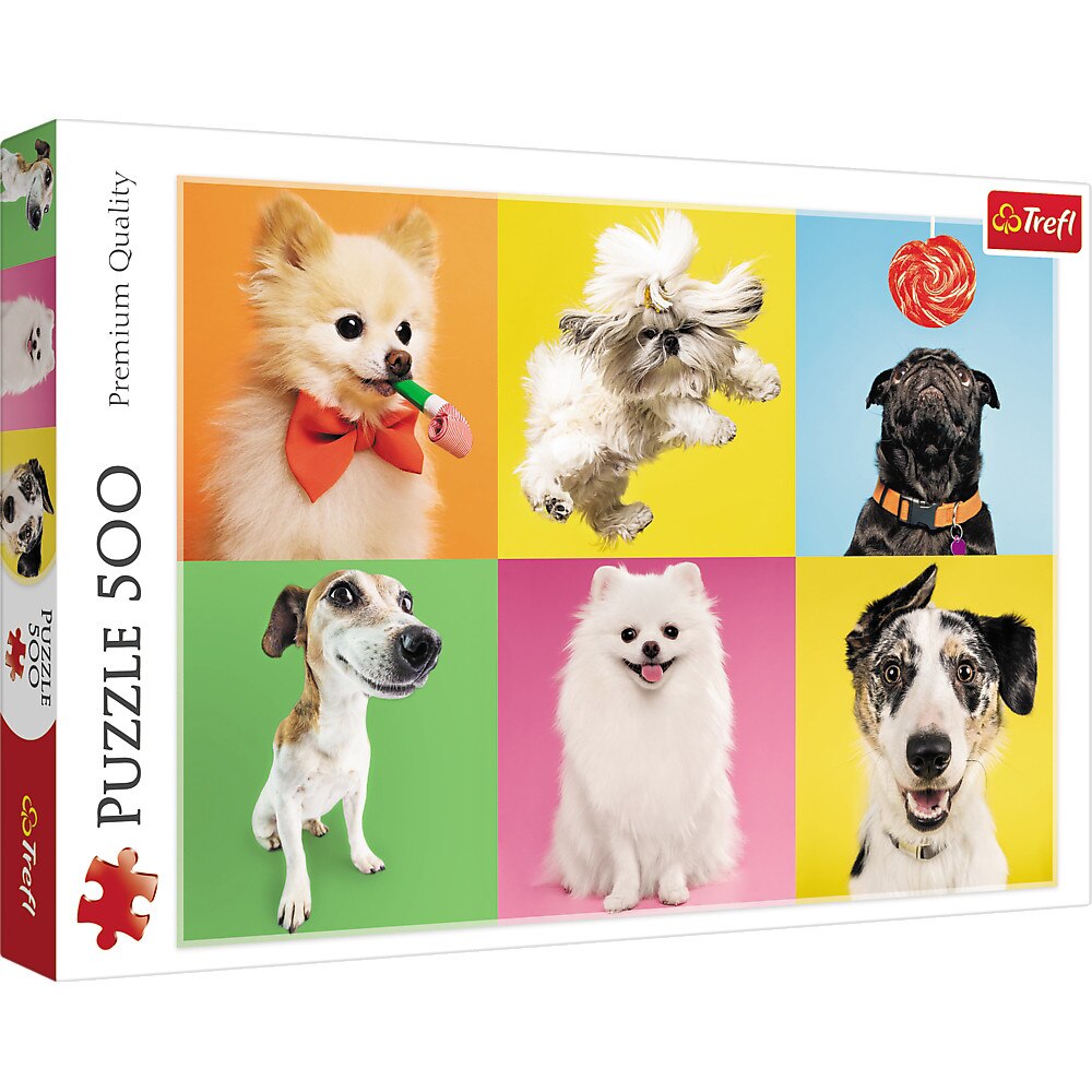 Puzzle Trefl, Catelusi, 500 piese