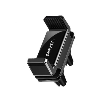 Suport Auto cu Arc USAMS ZJ-Series, Prindere dubla pe grila de ventilatie, Negru Suport Auto cu Arc USAMS ZJ-Series, Prindere dubla pe grila de ventilatie, Negru