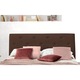 Pat Tapitat Rabatabil cu Lada Depozitare Pentru Saltea, 80x190 cm, Rombo Promo, Maro inchis Piele Ecologica