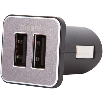 Incarcator auto Moshi Charger Duo, Black Incarcator auto Moshi Charger Duo, Black