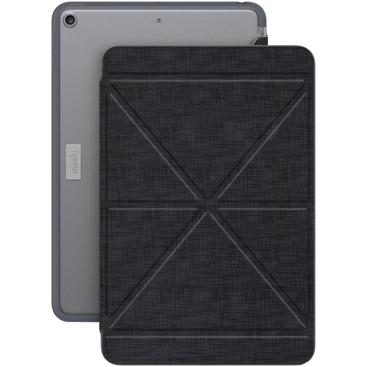 Husa de protectie Moshi VersaCover pentru iPad Mini (5th Gen), Metro Black