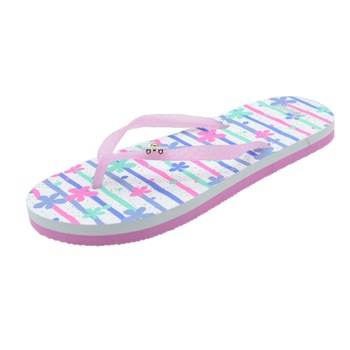 Papuci din spuma EVA fete American Club JP12/19, Multicolor Papuci din spuma EVA fete American Club JP12/19, Multicolor