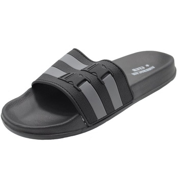 Papuci din spuma EVA baieti American Club NH16/20N, Negru, 37 Papuci din spuma EVA baieti American Club NH16/20N, Negru, 37