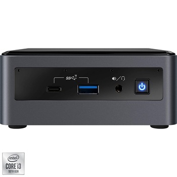 Mini PC Barebone Intel® NUC Frost Canyon NUC10I3FNH2 cu procesor Intel® Core™ i3-10110U pana la 4.10GHz, Comet Lake, fara RAM, fara stocare, Intel® UHD Graphics, No OS Mini PC Barebone Intel® NUC Frost Canyon NUC10I3FNH2 cu procesor Intel® Core™ i3-10110U pana la 4.10GHz, Comet Lake, fara RAM, fara stocare, Intel® UHD Graphics, No OS