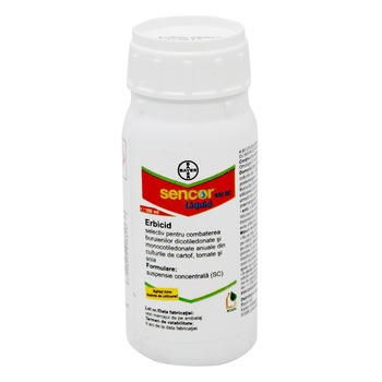 Erbicid selectiv Sencor 600 SC, 100 ml Erbicid selectiv Sencor 600 SC, 100 ml