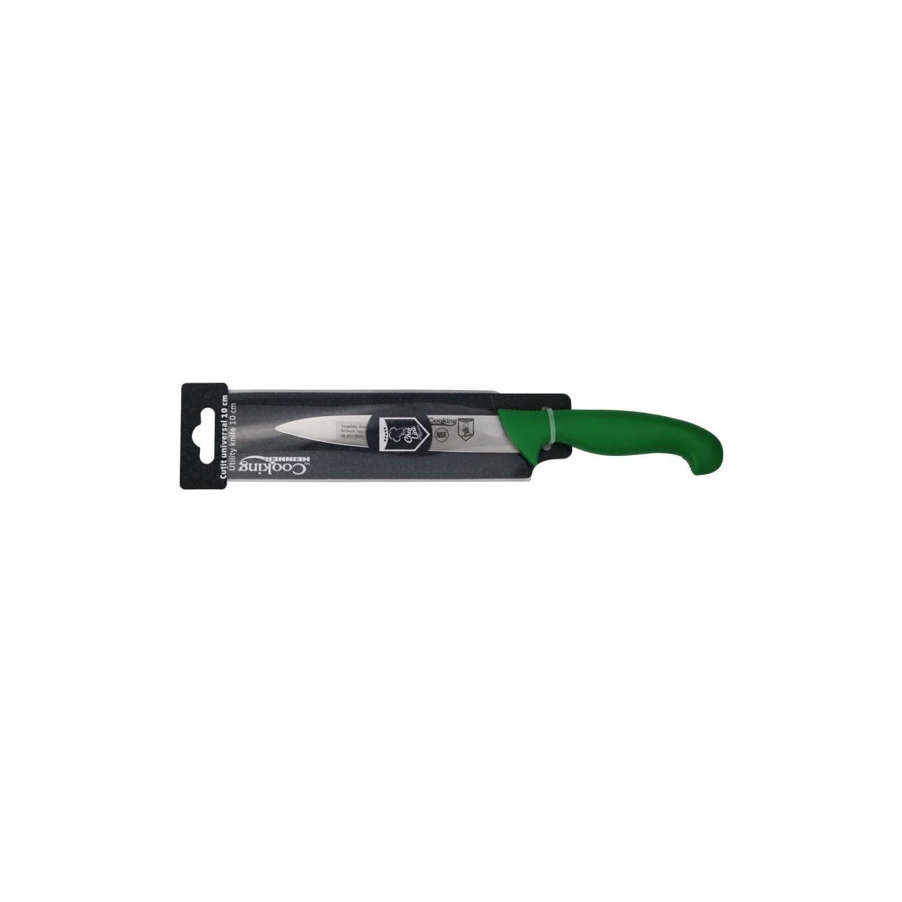 Cutit universal 10 cm, maner verde