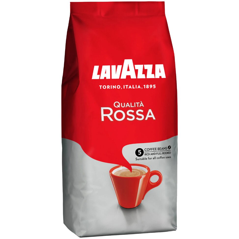 Cafea boabe, Lavazza Qualita Rossa, 1 kg