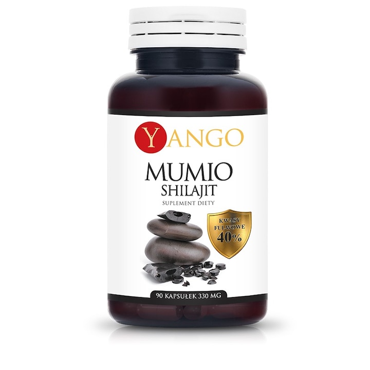 Хранителна добавка YANGO, Мумио Шиладжит, 90 капсули