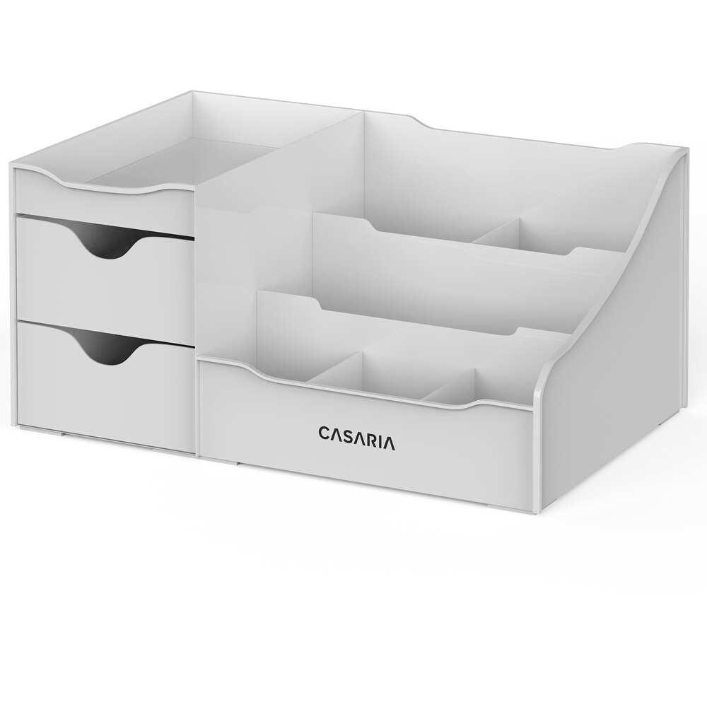 Organizator produse cosmetica, Gri deschis