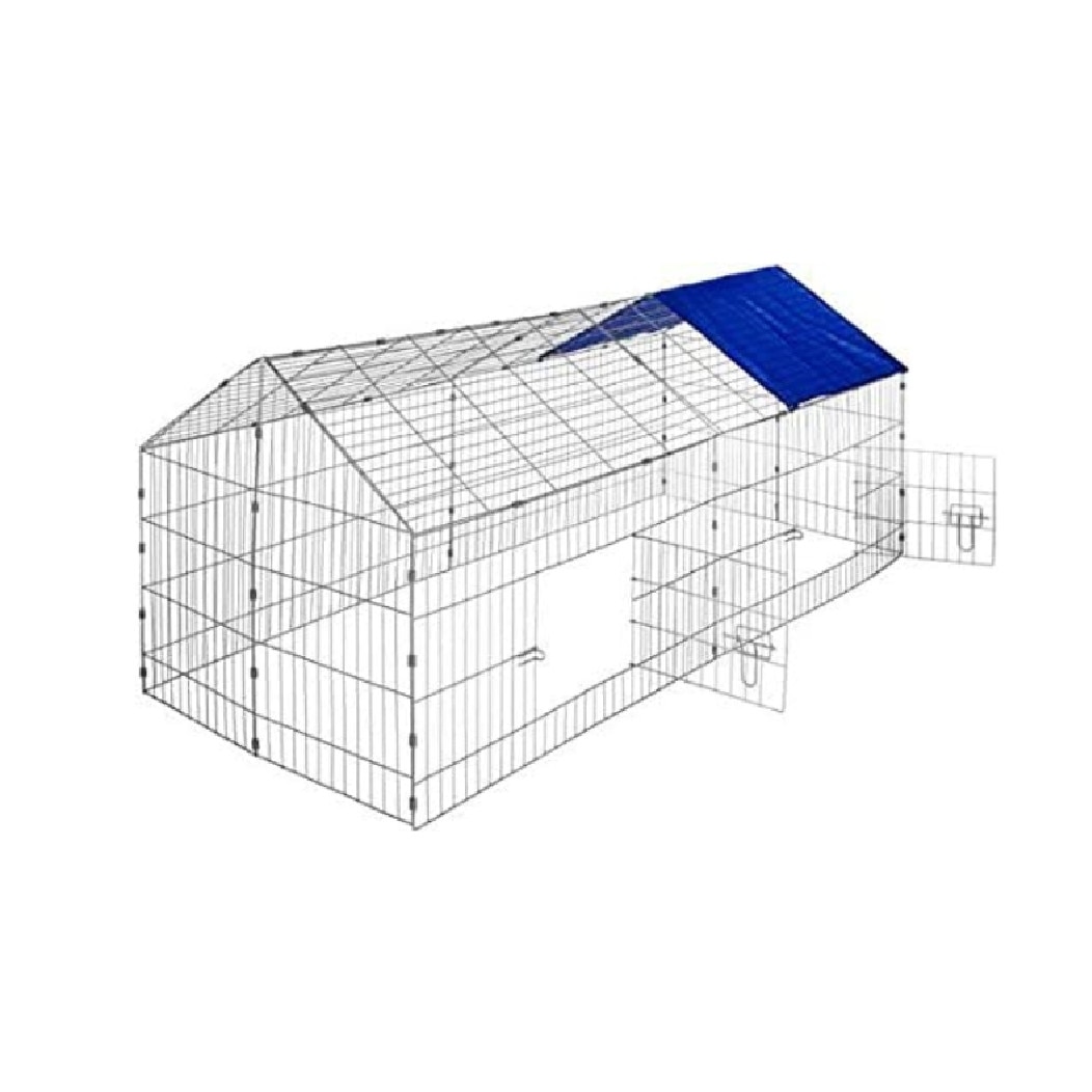 Cusca pentru iepuri si animale mici, Metal, 180 x 75 cm