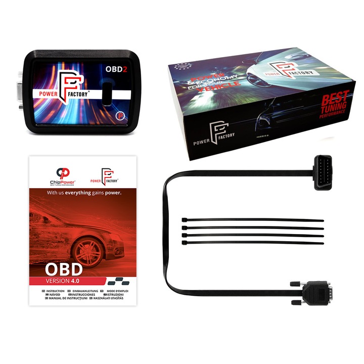 Chip Tuning Power Factory OBD2 v4 pentru Skoda Scala 1.5 TSI 110 kW 150