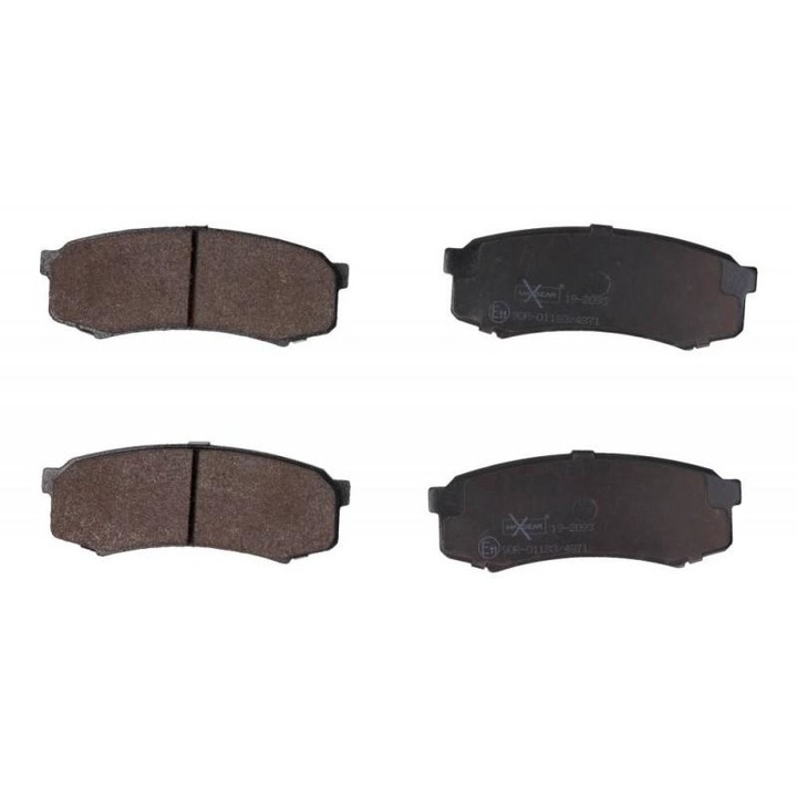 Set placute frana, frana disc Mitsubishi Pajero 4 2006-> V8 W, V9 W 19-2093