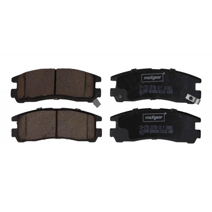 Fékbetét készlet, tárcsafék Mitsubishi Eclipse IV 2005-2012 DK A 19-1751