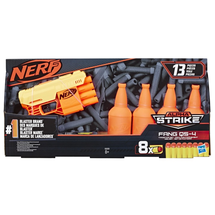Blaster Nerf Alpha Strike Fang Qs 4 Cu Tinte