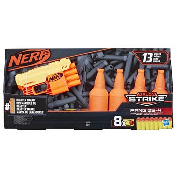 Blaster Nerf Alpha Strike Fang Qs 4 Cu Tinte Blaster Nerf Alpha Strike Fang Qs 4 Cu Tinte