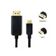 Адаптер HOPE R, USB 3.1 Type C за Displayport DP, 4K x 2K, 1.8m, HOPE R
