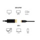 Адаптер HOPE R, USB 3.1 Type C за Displayport DP, 4K x 2K, 1.8m, HOPE R