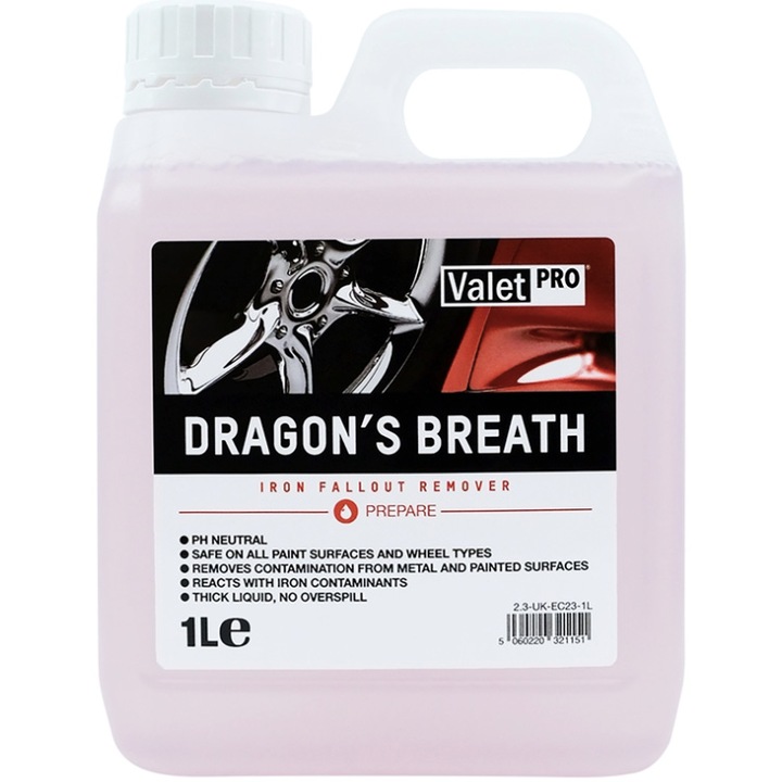 Solutie jante Valet Pro pentru indepartarea fierului provenit de la placute, 1L