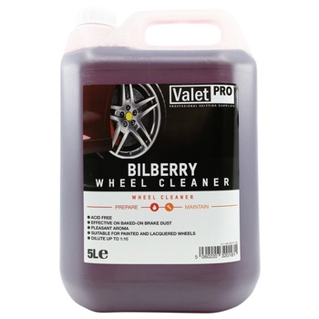 Solutie concentrata curatat jante Valet Pro Bilberry, 5L