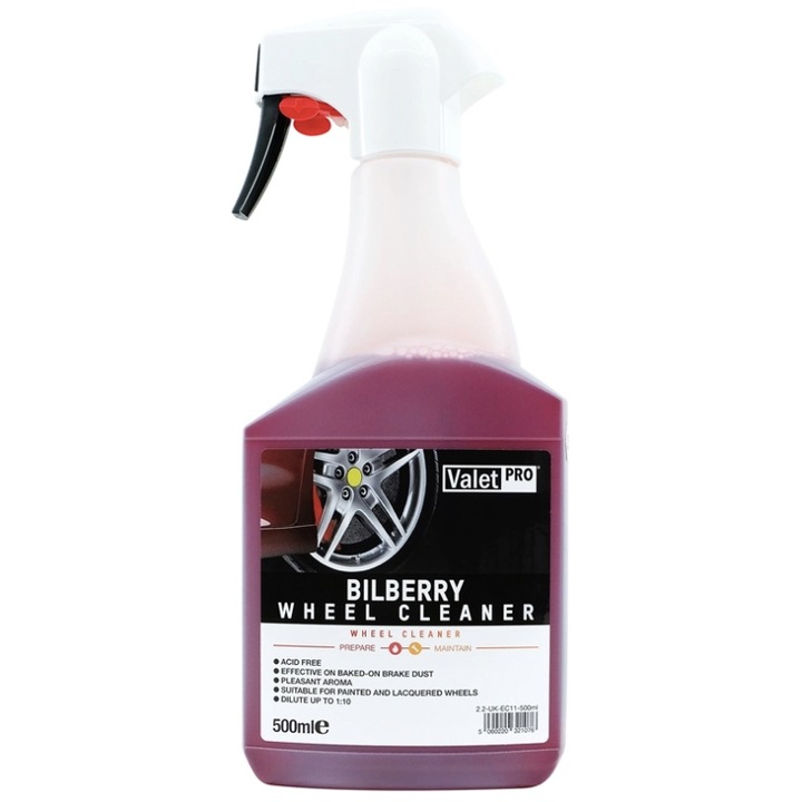 Solutie concentrata curatat jante Valet Pro Bilberry, 500ml