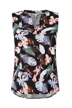 Maiou, Tom Tailor, R1010573, Negru/Multicolor Maiou, Tom Tailor, R1010573, Negru/Multicolor