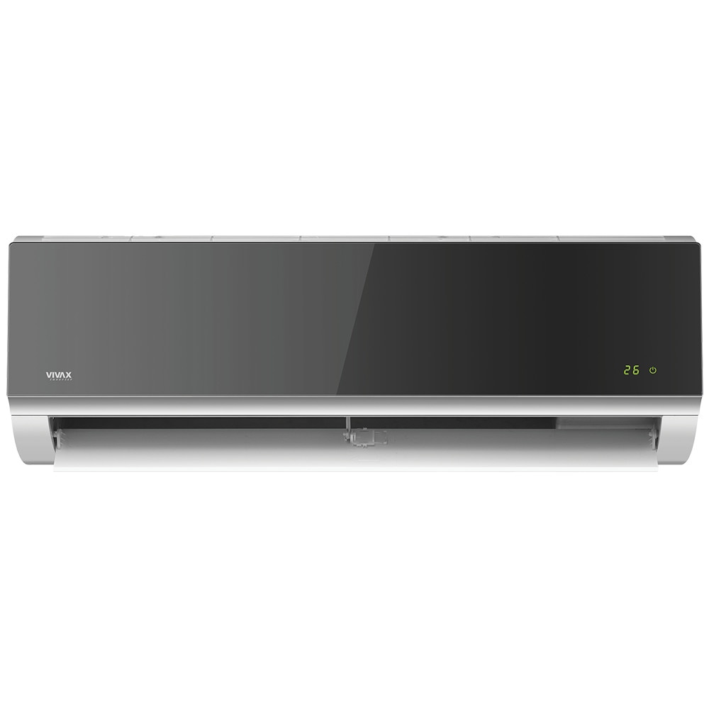 Aer conditionat Vivax ACP-12CH35AERI SILVER MIRROR R-Design R32, Wi-Fi Ready, Clasa A++, Inverter, 12000 BTU/h, Kit Instalare 3 ml - Instalare Bucuresti-Ilfov