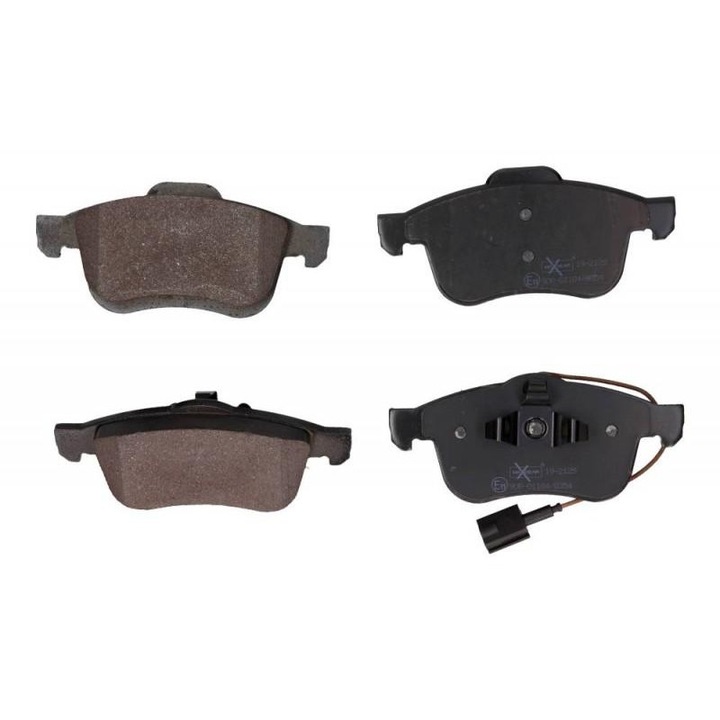 Комплект накладки, дискови спирачки Fiat PRATICO 2010-> 263 19-2125