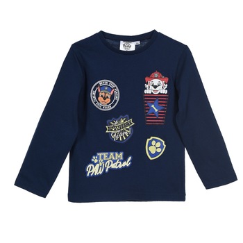 Bluza Patrula Catelusilor cu detalii fosforescente, bleumarin, 3 ani, 98 cm Bluza Patrula Catelusilor cu detalii fosforescente, bleumarin, 3 ani, 98 cm