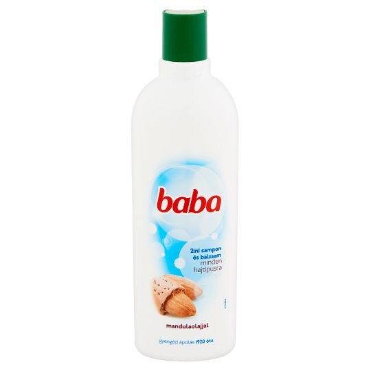 Sampon si balsam cu ulei de migdale Baba pentru toate tipurile de par 400 ml