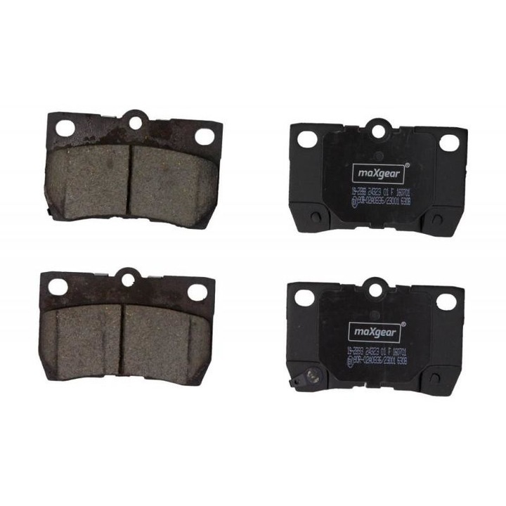 Fékbetét készlet, tárcsafék Lexus GS 2005-2011 GRS19, UZS19, GWS19, S19 19-2893